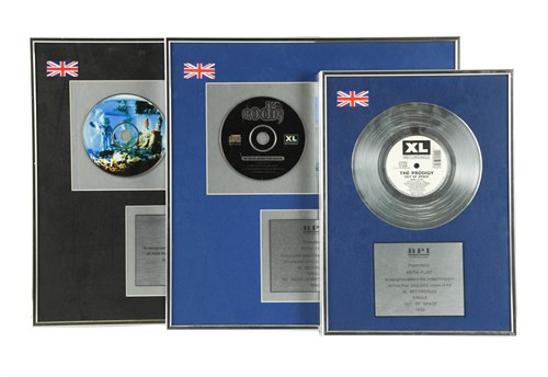 Lot 5 - 'Breathe' 1996 a presentation disc to Keith Flint