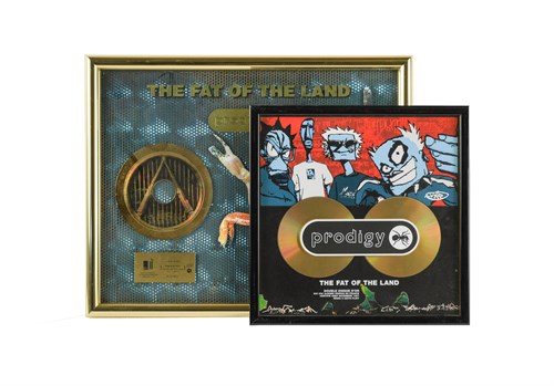 Lot 102 - 'The Fat of the Land'1997 presentation disc to Keith Flint