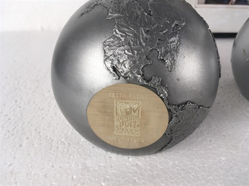 Lot 91 - Four MTV Music Television Awards to Keith Flint