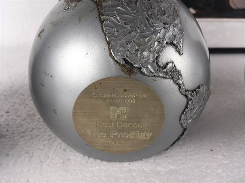 Lot 91 - Four MTV Music Television Awards to Keith Flint