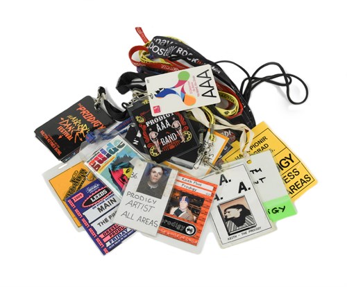 Lot 105 - A large quantity of backstage and VIP passes and lanyards