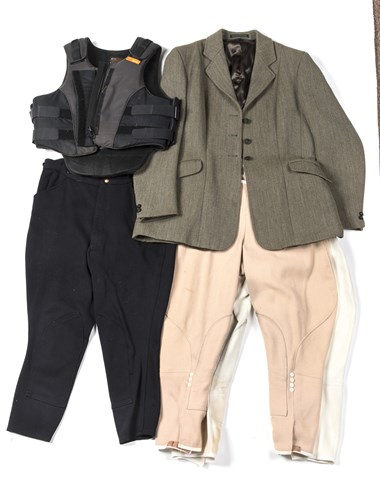 Lot 73 - Keith Flint's riding apparel