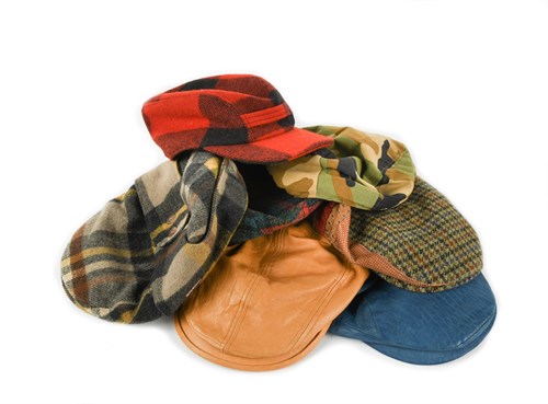 Lot 36 - A collection of thirty six assorted flat caps