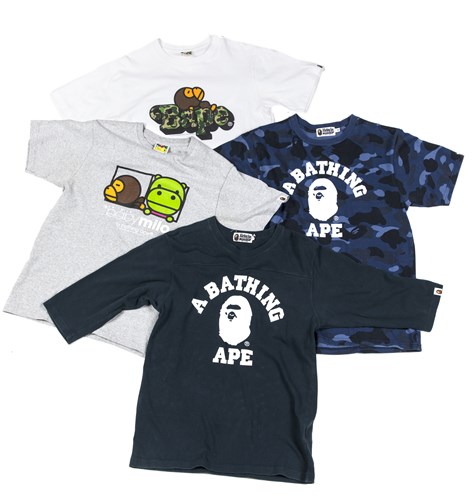 Lot 41 - A Bathing Ape (BAPE) a collection of eighteen T-shirts