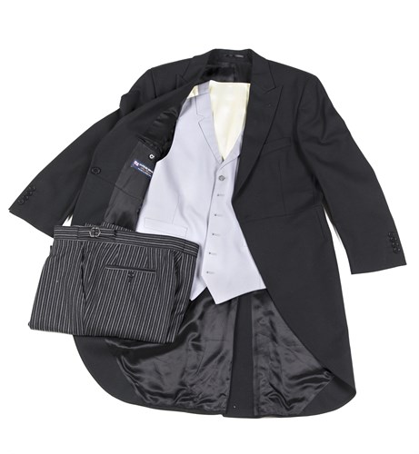 Lot 59 - Oliver Brown, Keith's morning suit and Patey top hat