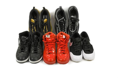 Lot 57 - Nike, five pairs of trainers