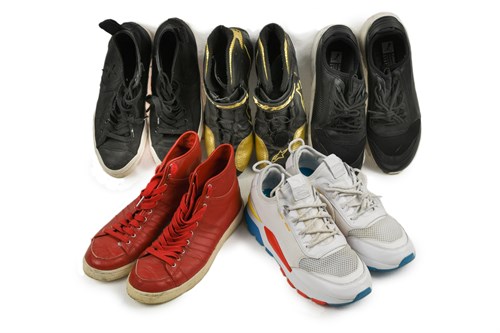 Lot 47 - Five pairs of trainers