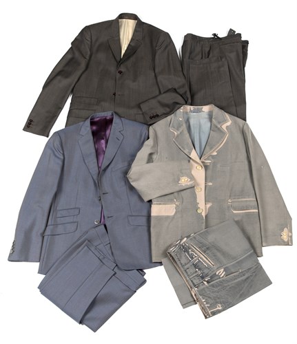 Lot 67 - Ozwald Boateng, a two piece suit, label to inside pocket reads 'Ozwald Boateng Mr Flint November 1997'