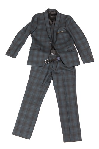 Lot 69 - Hysteric Glamour XXX, green tartan patterned two piece suit