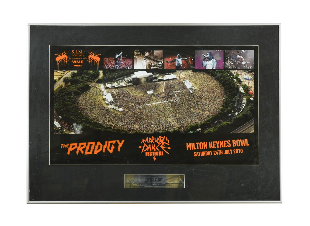 Lot 161 - A presentation photograph 'The Prodigy at