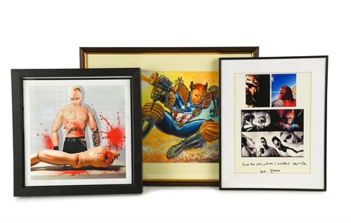 Lot 150 - A collection of printed Keith Flint memorabilia