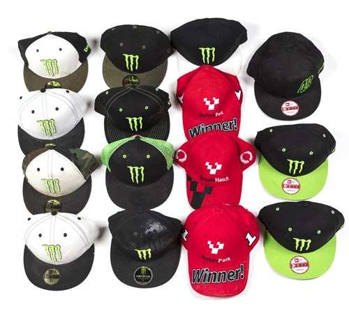 Lot 125 - Monster, twelve of Keith's Monster sponsored caps
