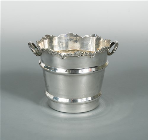 Lot 540 - A 20th century continental metalwares ice pail