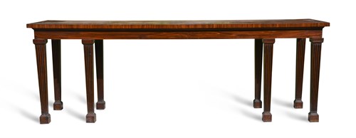 Lot 470 - A George III mahogany serving table