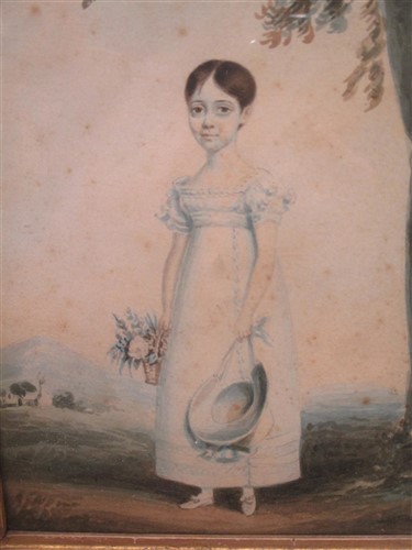 Lot 350 - English School, early 19th Century, Portrait...