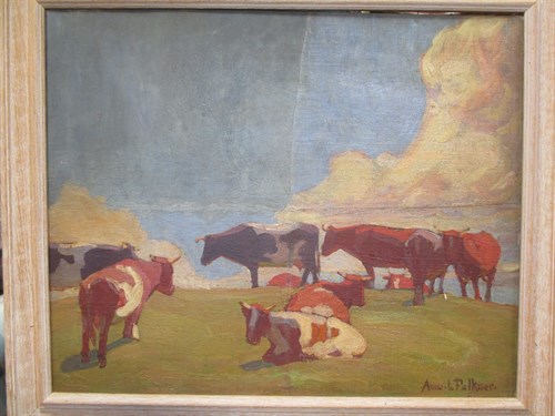 Lot 509 - Anne L Falkner (British, 1862-1933)