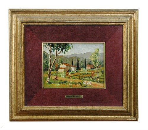 Lot 77 - Renzo Paoletti (Italian, 20th Century), Tuscan...