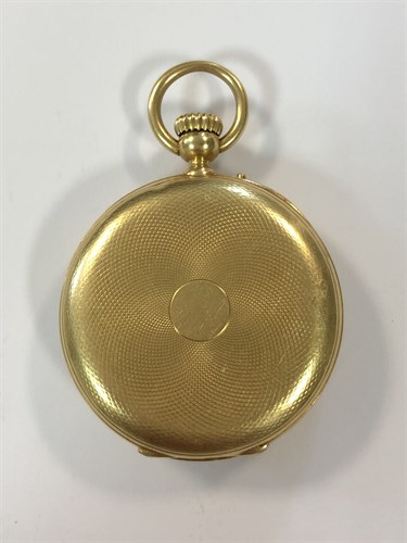 Lot 442 - Charles Frodsham - A continental half hunter pocket watch