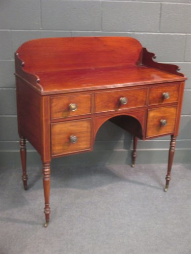 Lot 618 - A Regency mahogany Gentleman's dressing stand...