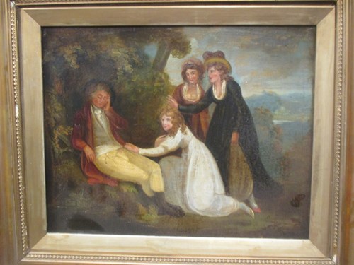 Lot 446 - English Provincial School, 18th Century,...