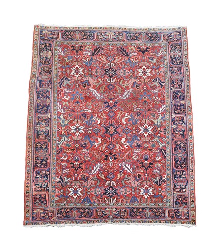 Lot 395 - An Heriz carpet