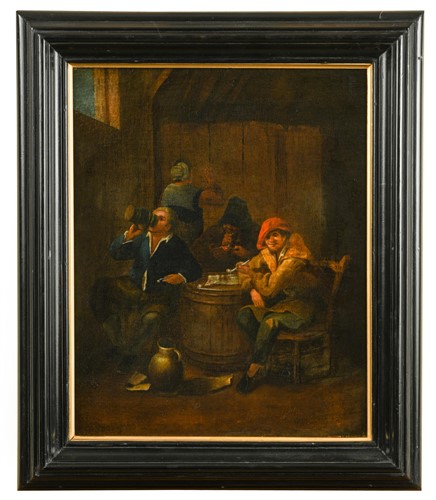 Lot 144 - Follower of Richard Brakenburg (Dutch, 1650-1702)