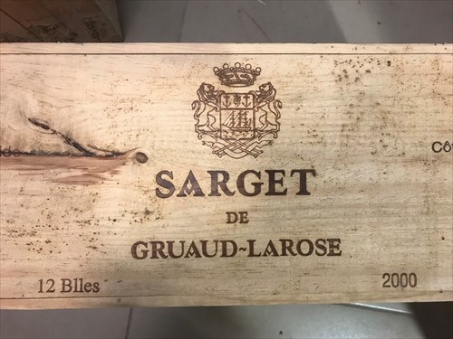 Lot 726 - Sarget de Gruaud Larose 2000