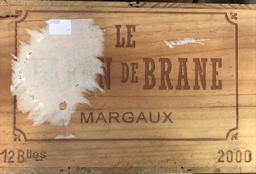 Lot 727 - Margaux de Brane 2000