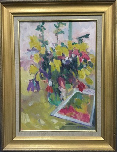 Lot 181 - John Denahy, NEAC (b. 1922), Spring Flowers...