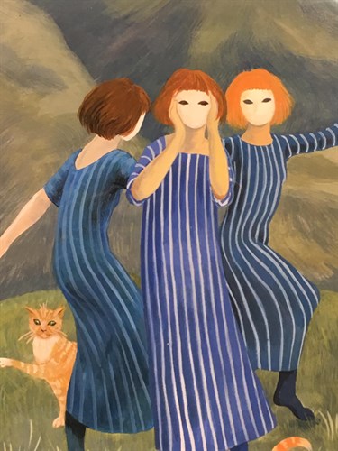 Lot 78 - Nina Dufort (British Contemporary) Cats &...