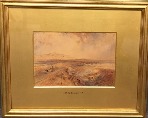 Lot 506 - Manner of J.M .W.Turner, RA, The Flood,...