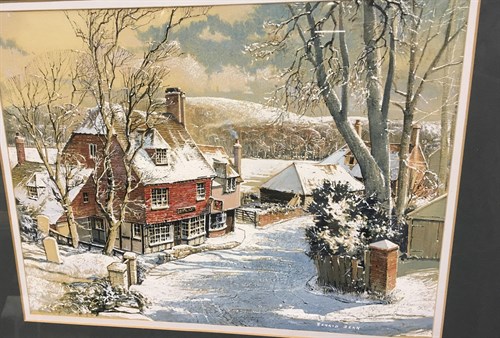 Lot 492 - Ronald Dean, RSMA (b. 1929), Windmill, Norfolk;...