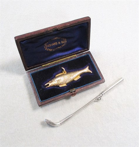 Lot 358 - Two novelty pencils by Sampson  Mordan & Co