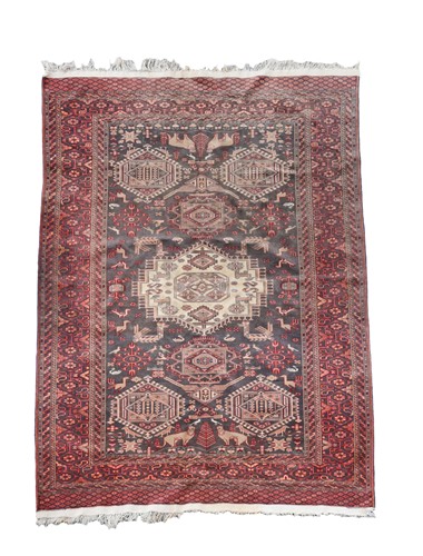Lot 595 - A finely-woven Ardebil rug