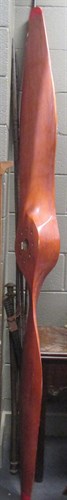 Lot 340 - A modern reproduction plane propeller
