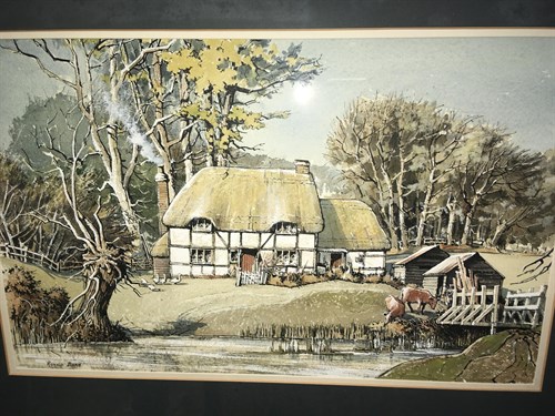Lot 492A - Ronald Dean, RSMA (b. 1929), A Hampshire...