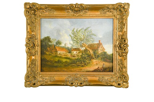 Lot 137 - Attributed to Alfred Stannard (British, 1806-1889)