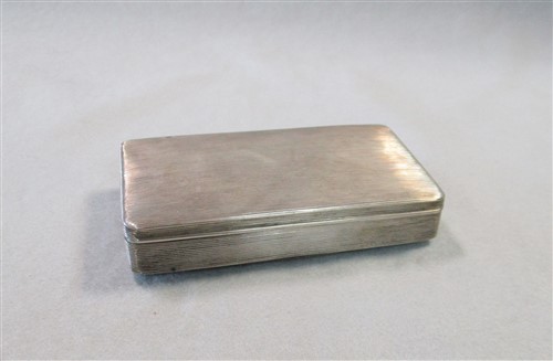 Lot 315 - A 19th century Dutch metalwares silver box, a gift from H.R.H. The Duchess of Connaught