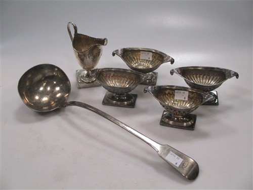 Lot 235 - A collection of Georgian silver