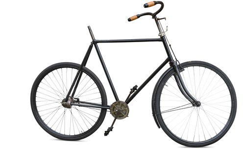 Lot 357 - A rare gentleman's Quadrant bicycle, circa 1900