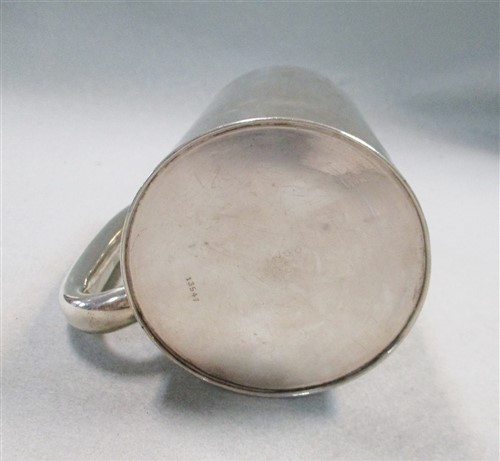 Lot 633 - A Victorian silver pint tankard