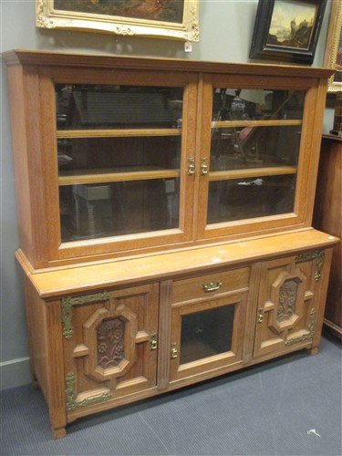 Lot 448 - After Bruce Terbeth, a late Victorian oak...