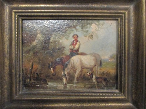 Lot 340 - Circle of George Morland, (British, 19th...