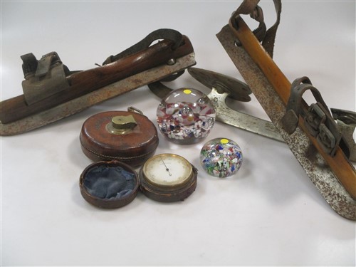 Lot 130A - Three pairs of vintage ice skates