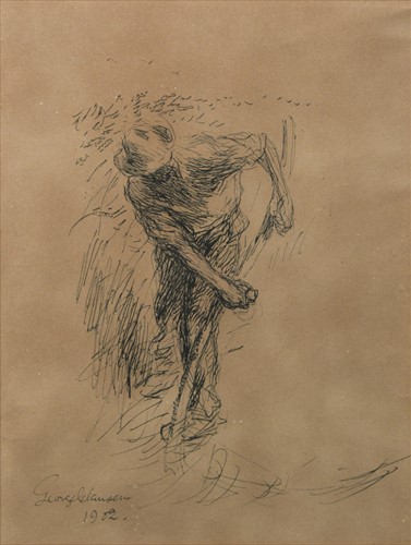 Lot 65 - Sir George Clausen RA (British 1852-1944)
