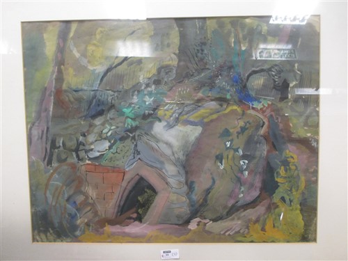 Lot 279 - Vera Cunningham (British, 1897-1955) 'Stooks',...