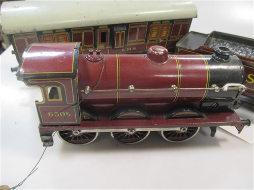 Lot 36 - A Bing 0 gauge long distance loco 0-60 with...