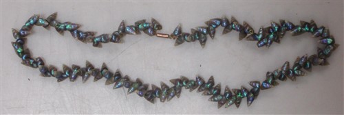 Lot 198 - An Australian (Tasmanian) Maireener necklace...