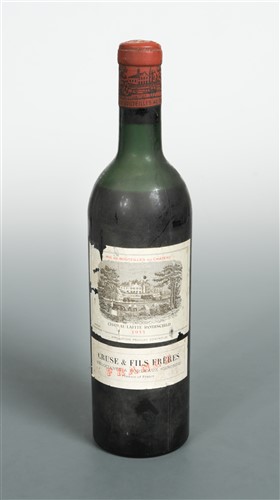 Lot 757 - Chateau Lafite, Pauillac 1er Cru 1955, 1...