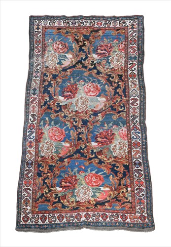 Lot 312 - A Bidjar ‘Gol Farang’ design rug
